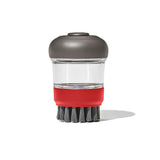 Outdoor Soap Dispensing Dish Brush with Storage Case I7