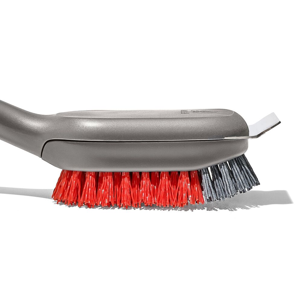 Outdoor Nylon Grill Brush Set of 2 Replacement Heads I6