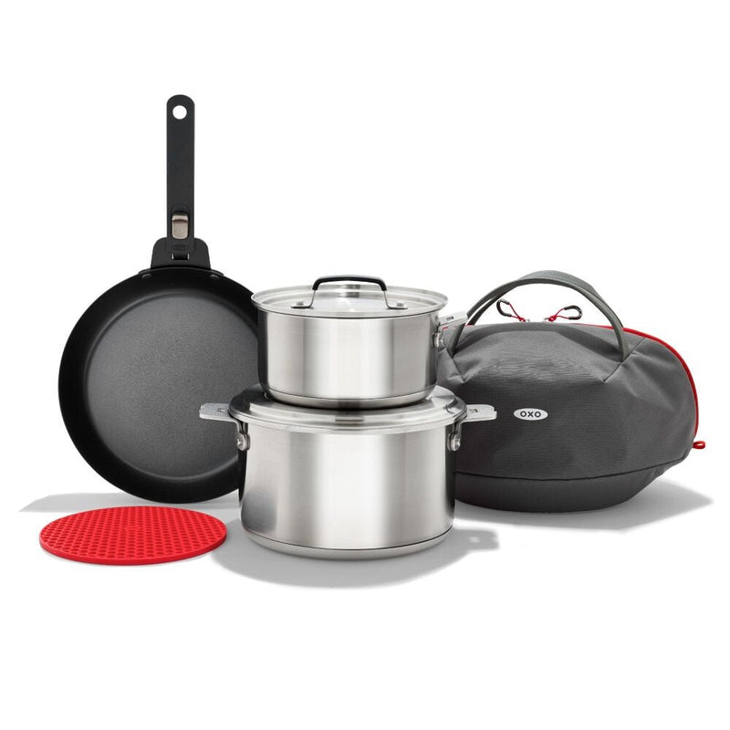 Outdoor Camp Cookware Set with Travel Bag I9