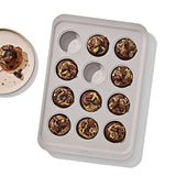 Non-Stick Pro Ceramic Coated Metal Bakeware 12 Cup Muffin Pan J7