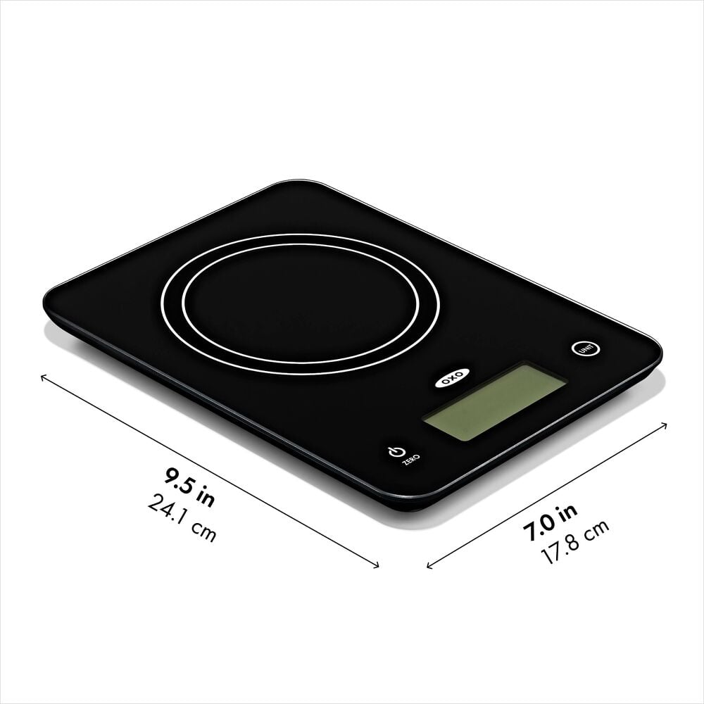 OXO Good Grips 22 lb Everyday Glass Food Scale X4