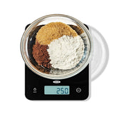 OXO Good Grips 22 lb Everyday Glass Food Scale X4