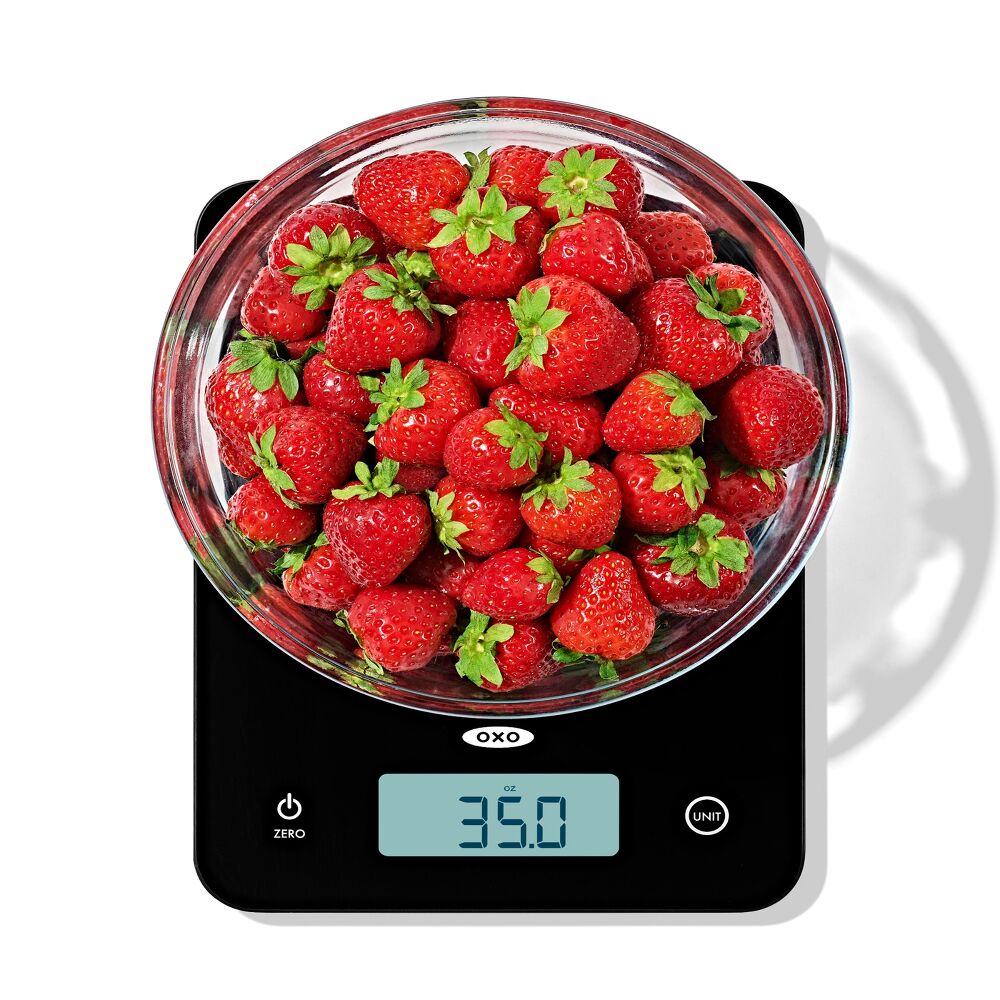 OXO Good Grips 22 lb Everyday Glass Food Scale X4