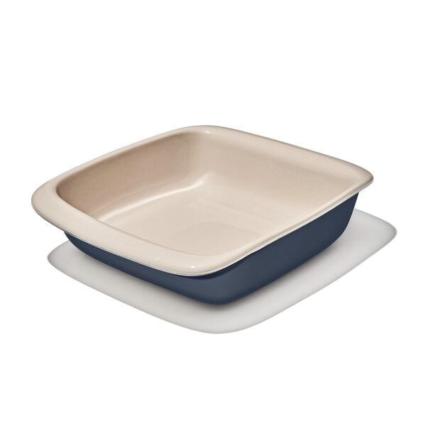 2 Qt Square Stoneware Baking Dish F1