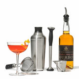 Steel 6-Piece Barware Set X0