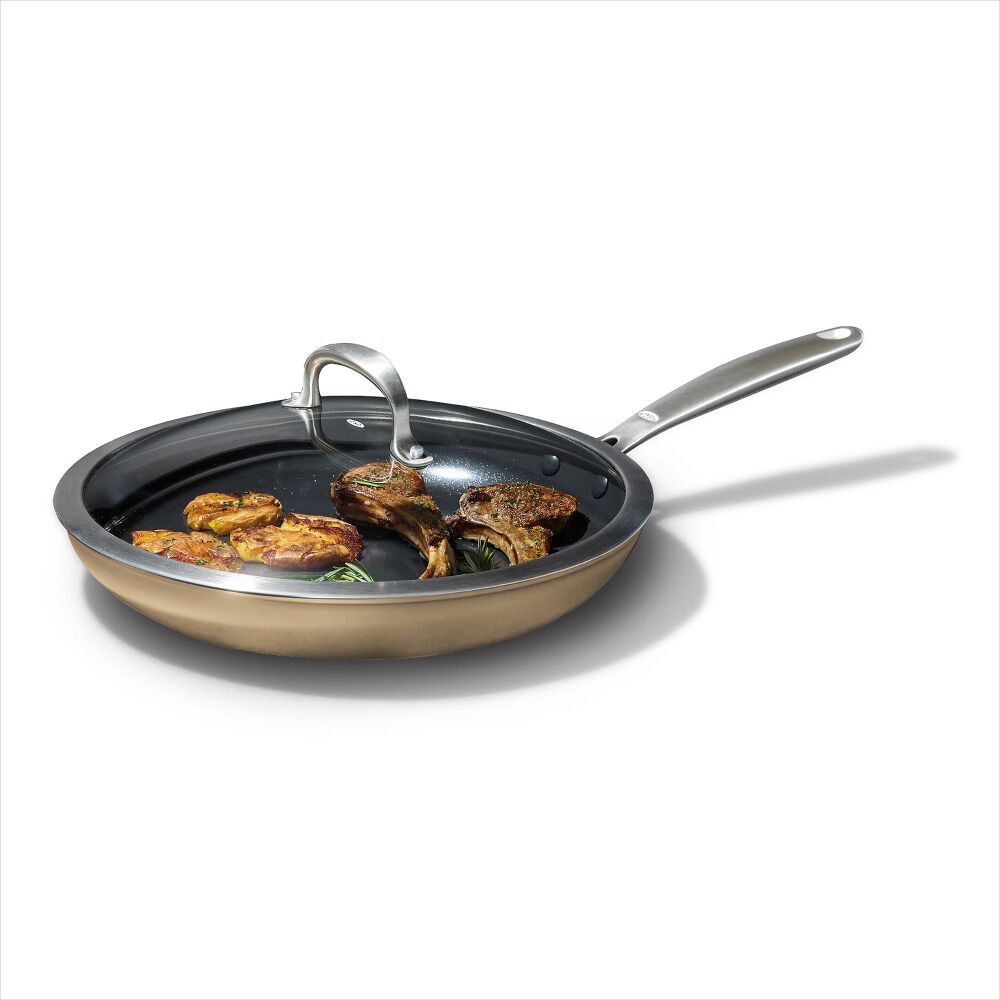 OXO Enhanced Non-Stick 12-Inch Frypan with Lid V7