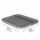 OXO Good Grips Compact Drying Rack with Dish Rest M0
