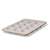 Non-Stick Pro Ceramic Coated Metal Bakeware 12 Cup Muffin Pan J7