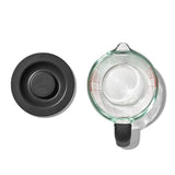 2 Cup Glass Measuring Cup with Lid W0