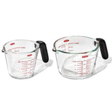 2-Cup and 4-Cup Glass Measuring Cup Set C7