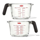 2-Cup and 4-Cup Glass Measuring Cup Set L4