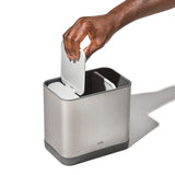 Adjustable Stainless Steel Utensil Holder - Large D4