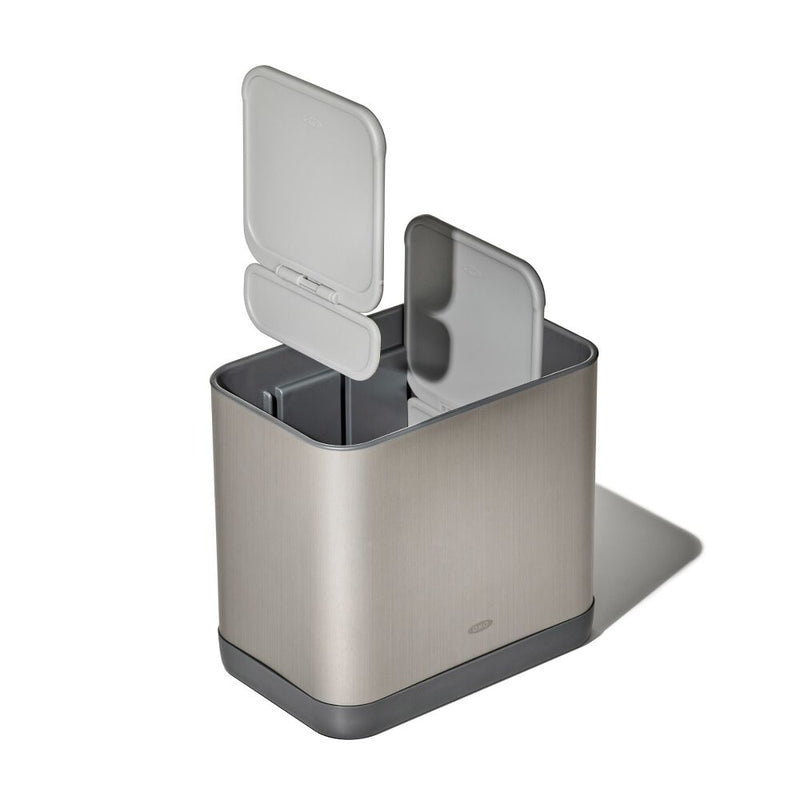 Adjustable Stainless Steel Utensil Holder - Large D4