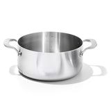 Stainless Steel Mira Series 5.2qt Casserole And Lid D0