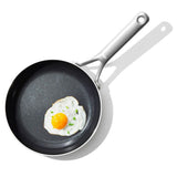 Stainless Steel Mira Series 8in Frypan - Ceramic E2