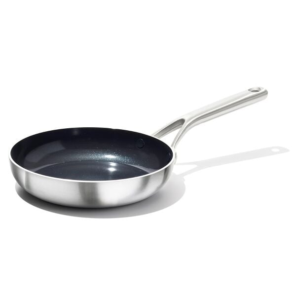 Stainless Steel Mira Series 8in Frypan - Ceramic E2