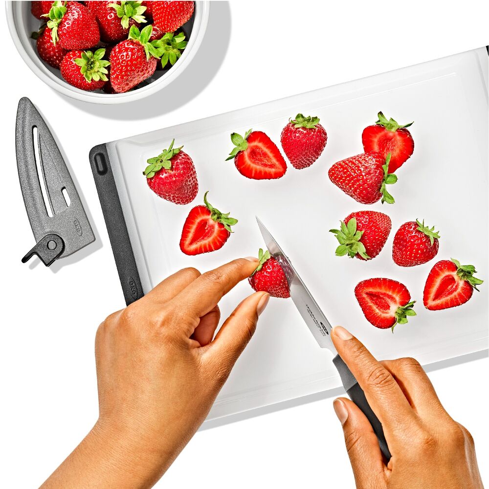 3.5 in Paring Knife with Locking Sheath L6