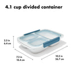 Prep & Go 4.1-Cup Divided Container - Ocean Blue D1