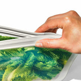Silicone Reusable Bag - Stand-Up Quart (32 oz) - Oat C6
