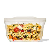 Silicone Reusable Bag - Stand-Up Quart (32 oz) - Oat C6