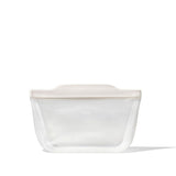 Silicone Reusable Bag - Stand-Up Quart (32 oz) - Oat C6