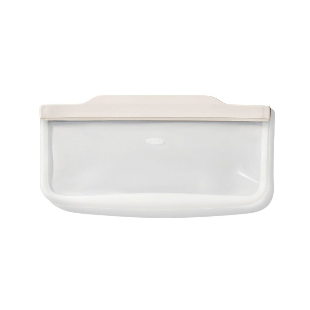 Silicone Reusable Bag - Slim Bag (20 oz) - Oat W7