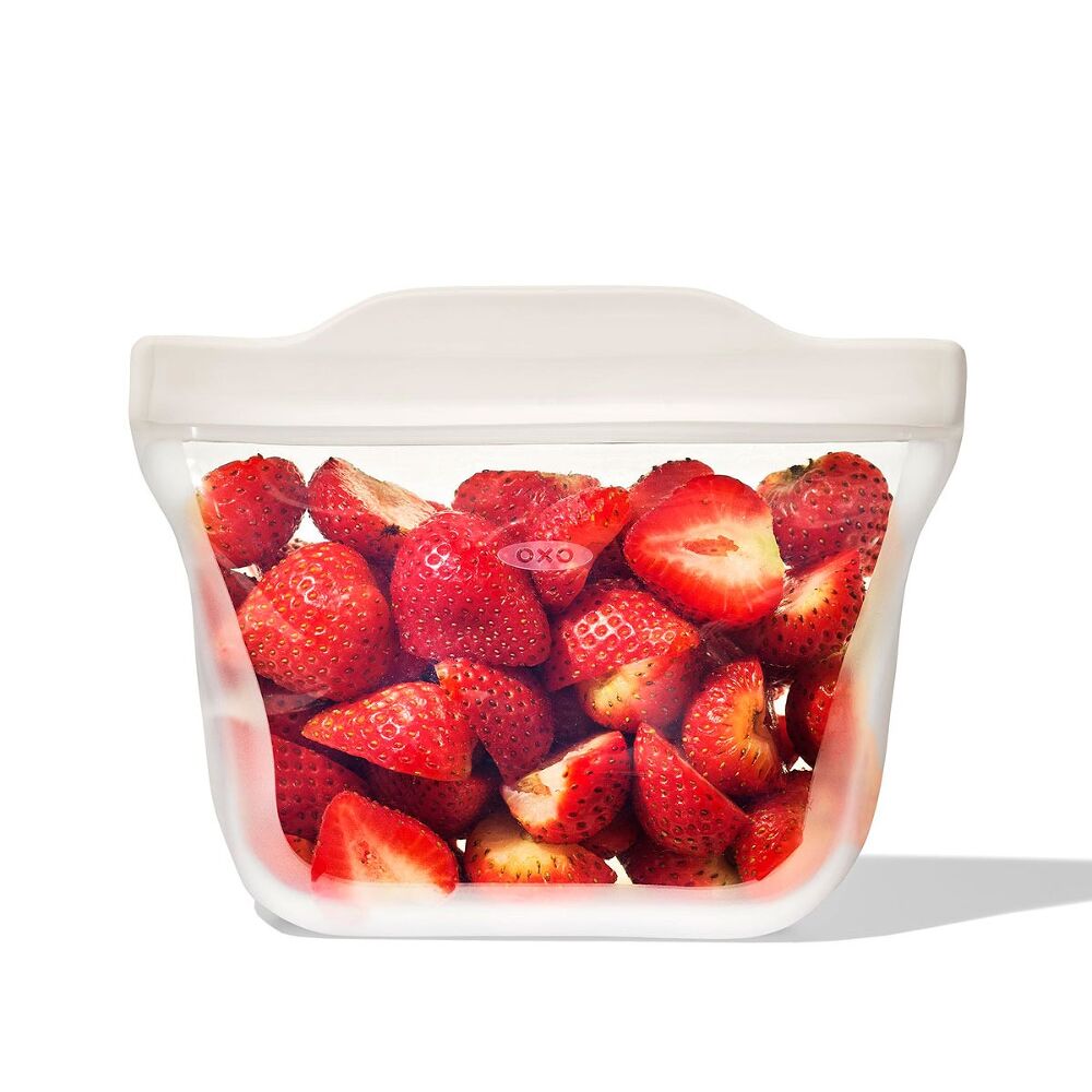 Silicone Reusable Bag - Stand-Up Snack (12 oz) – Oat Z8