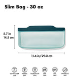 Silicone Reusable Bag - Slim Bag (20 oz) - Lagoon S4