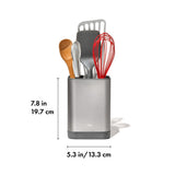 Adjustable Stainless Steel Utensil Holder - Small D5