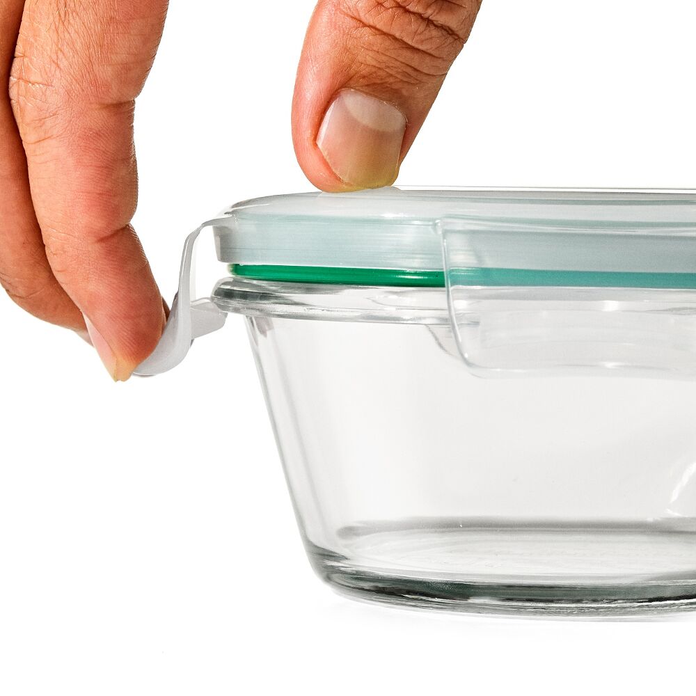 Smart Seal 8-Piece1 Cup Glass Round Container Set P3