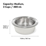 OXO Pet Nonslip Bowl - Medium, 2 Cups / 480 mL D5