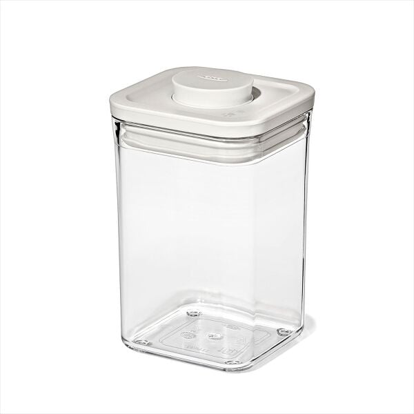 OXO Pet POP Container — Small Square Short — 1.1 Qt/1 L S7