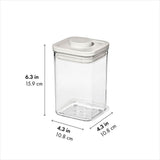 OXO Pet POP Container — Small Square Short — 1.1 Qt/1 L S7