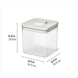 OXO Pet POP Container — Big Square Short — 2.8 Qt/2.6 L F9