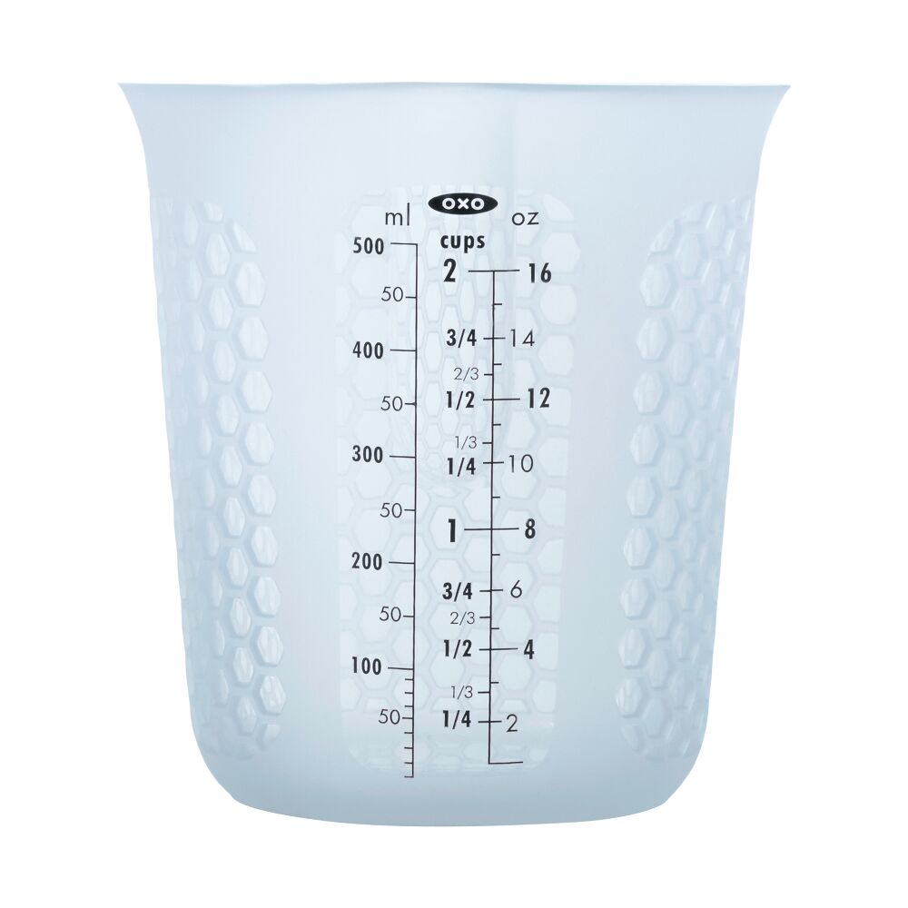 2 Cup Squeeze & Pour Silicone Measuring Cup R9