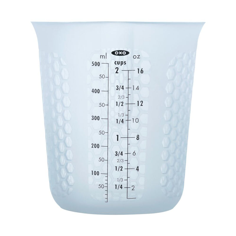 2 Cup Squeeze & Pour Silicone Measuring Cup R9