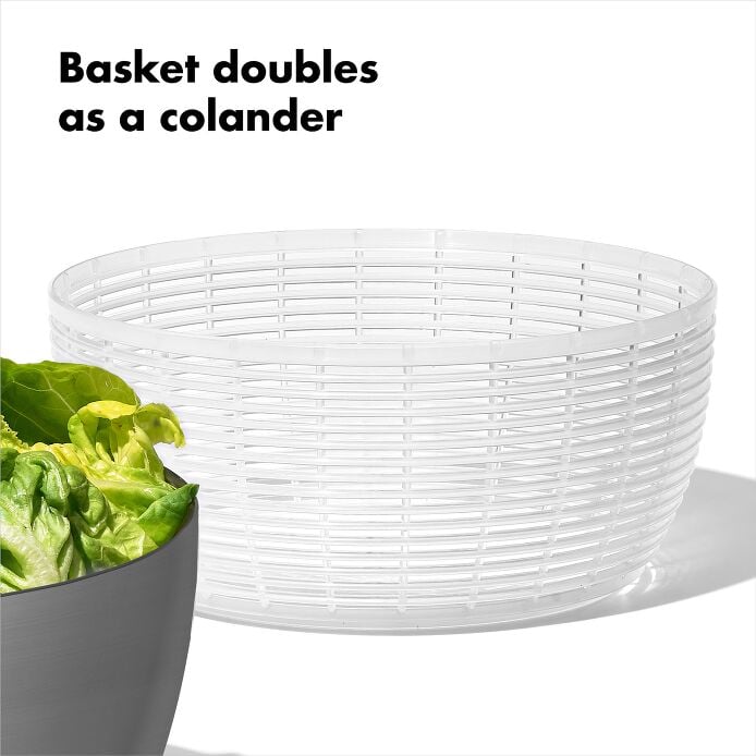 Steel Salad Spinner J8