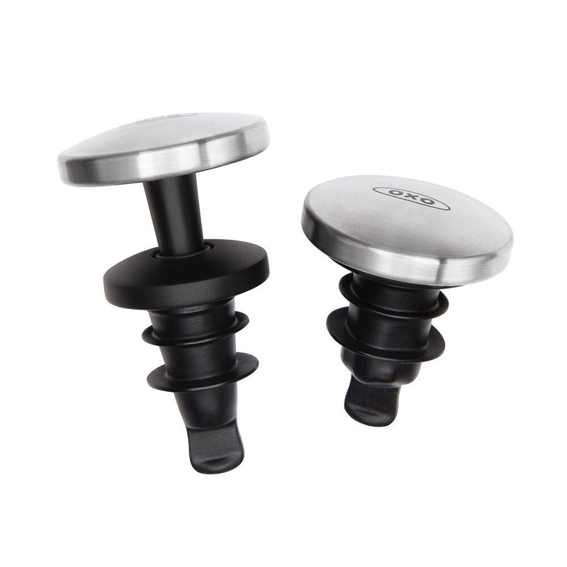 2-Piece Spillproof Wine Stopper E5