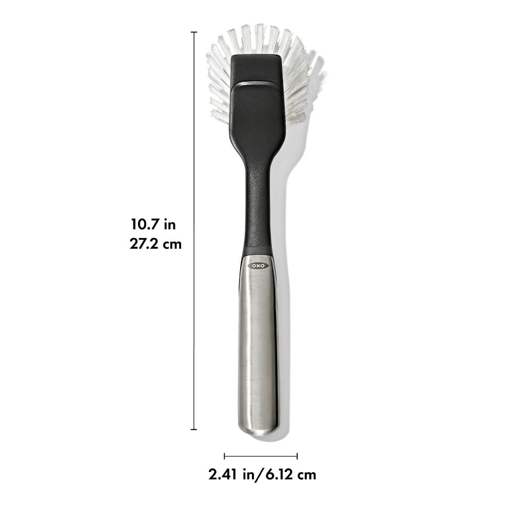 Steel Dish Brush with Replaceable Head V7