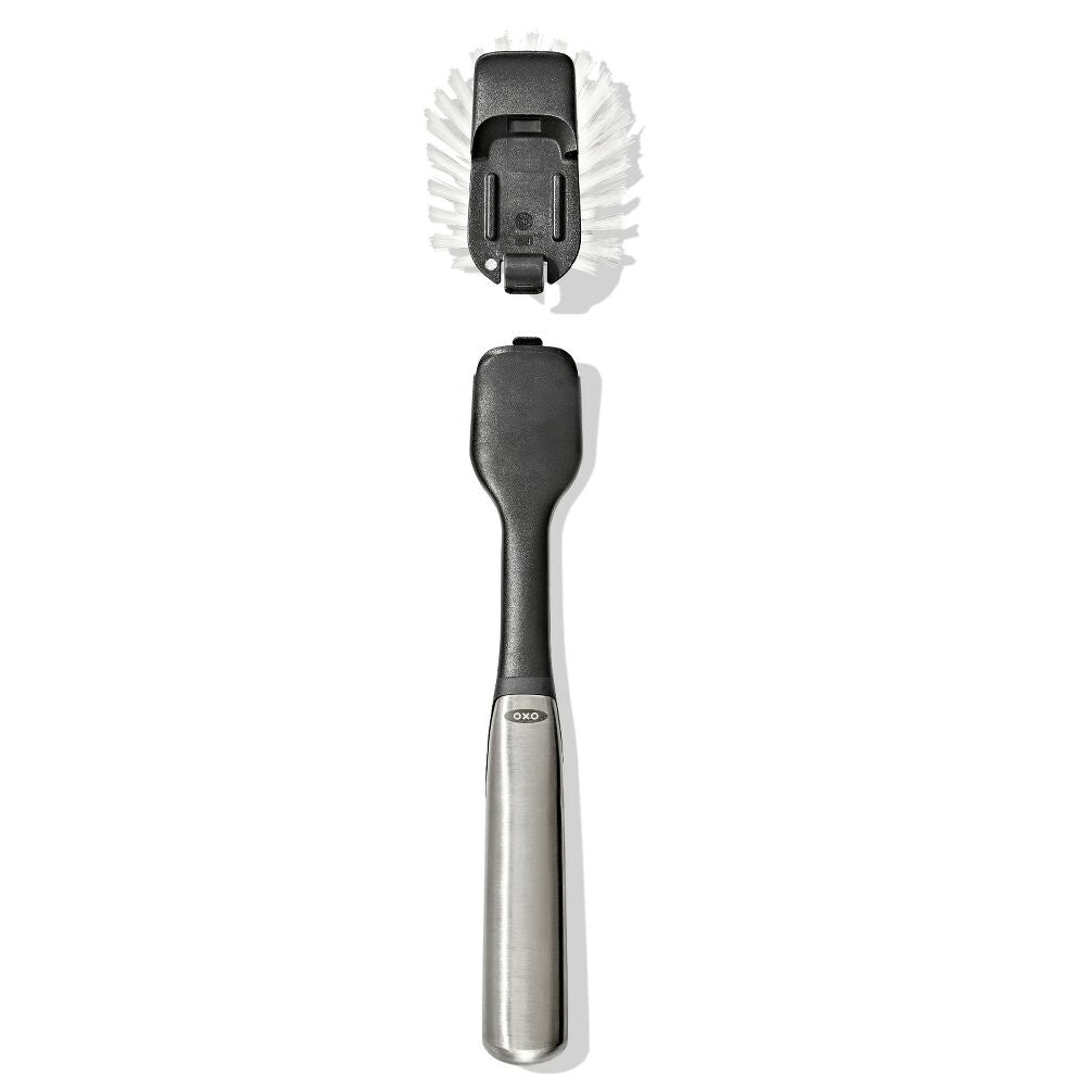 Steel Dish Brush with Replaceable Head V7