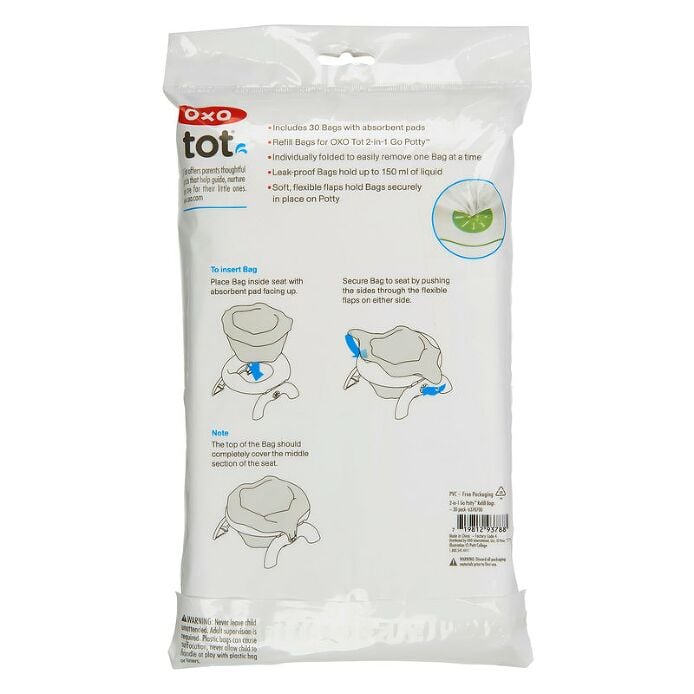 2-in-1 Go Potty™ Refill Bags - 30 Pack W9