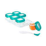 2 oz Baby Blocks™ Plastic Freezer Storage Containers - Tot Teal O7