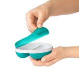 Divided Feeding Dish with Removable Ring L2