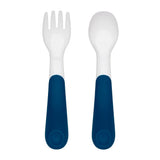 On-the-Go Plastic Fork and Spoon Set with Travel Case K6