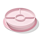 Stick & Stay Suction Divided Plate I0