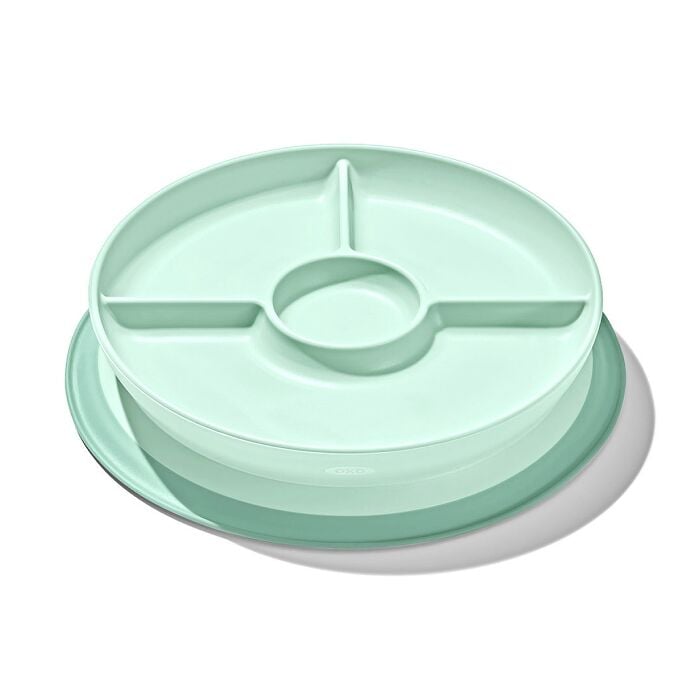 Stick & Stay Suction Divided Plate I0
