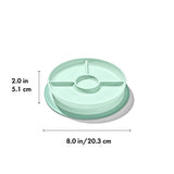 Stick & Stay Suction Divided Plate I0