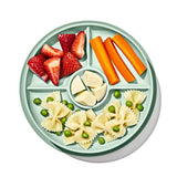 Stick & Stay Suction Divided Plate I0