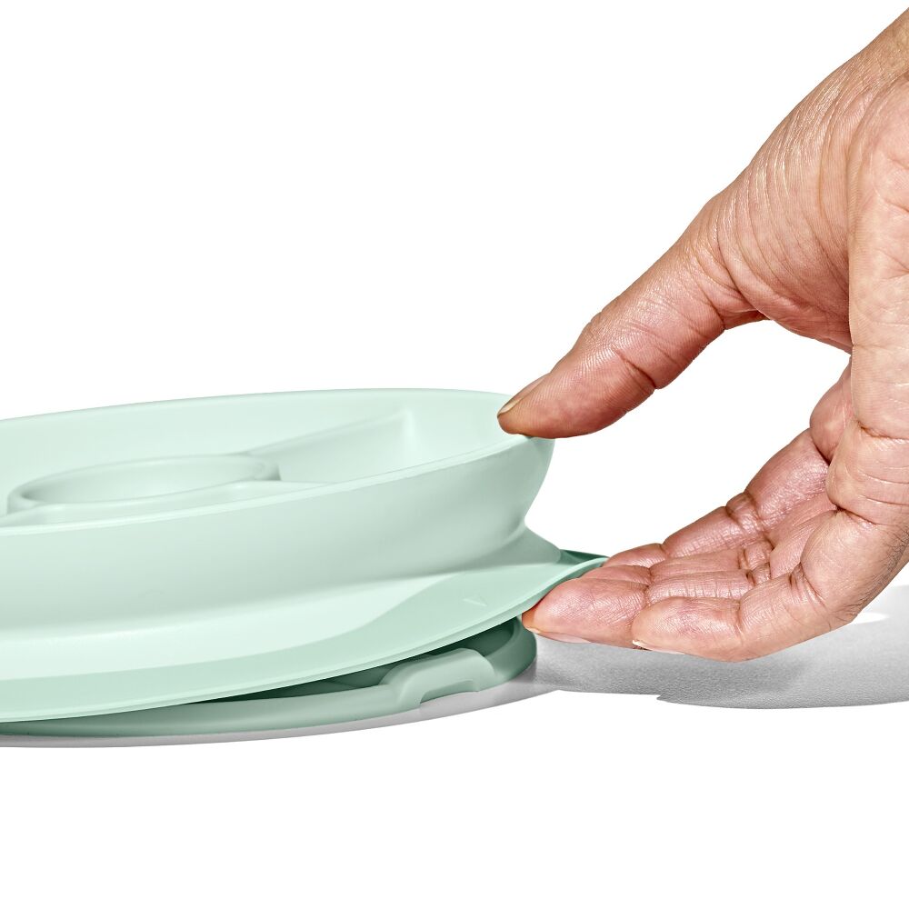 Stick & Stay Suction Divided Plate I0