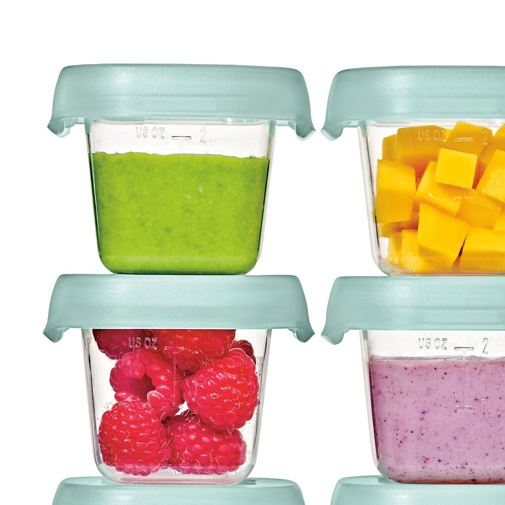 Baby Blocks Food Storage Containers (2 oz) - Opal K7
